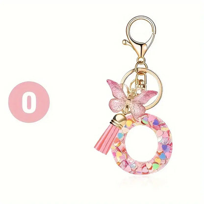 Anime Letter KeyCharm