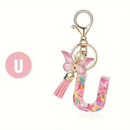 Anime Letter KeyCharm