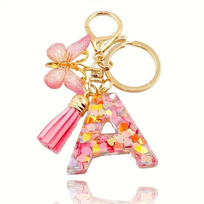 Anime Letter KeyCharm