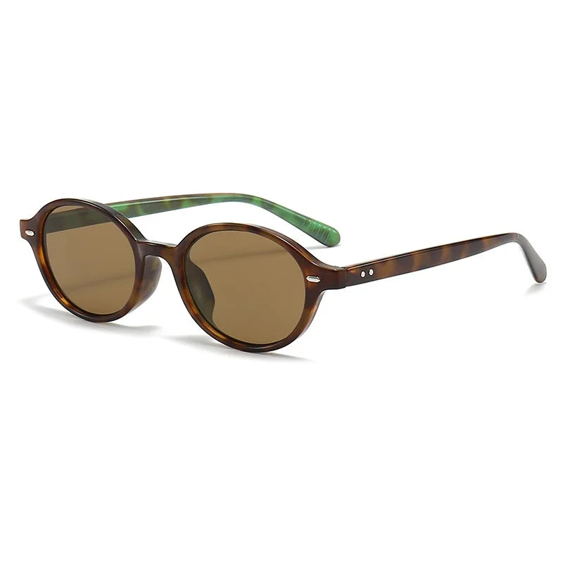Small Oval Retro Sunglasses