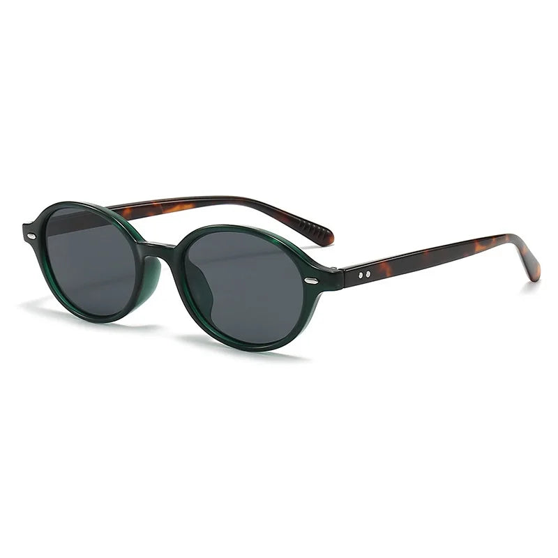 Small Oval Retro Sunglasses