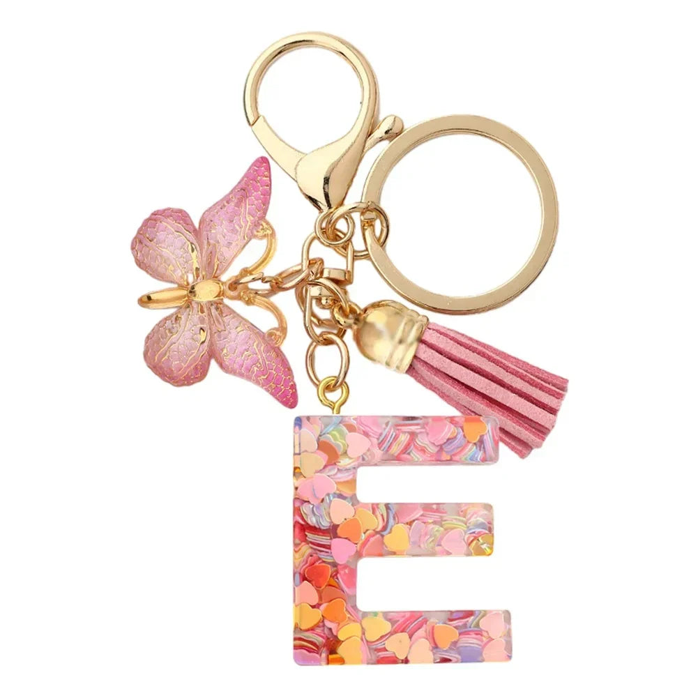 Anime Letter KeyCharm