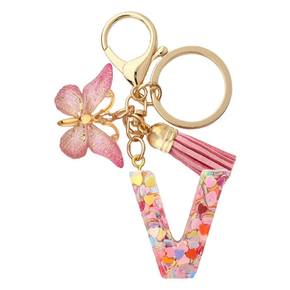 Anime Letter KeyCharm