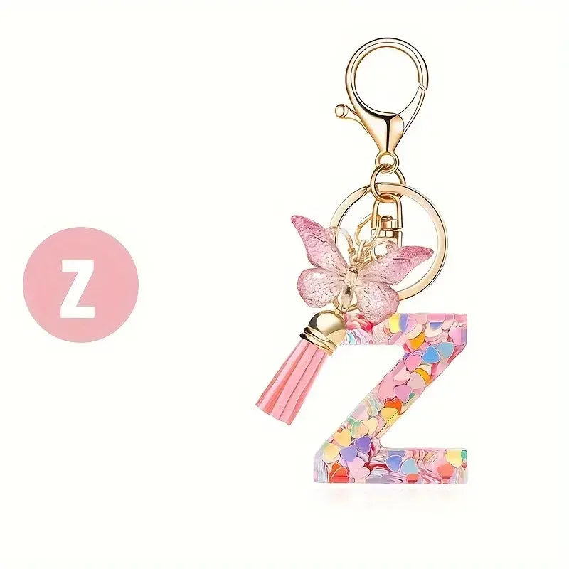 Anime Letter KeyCharm